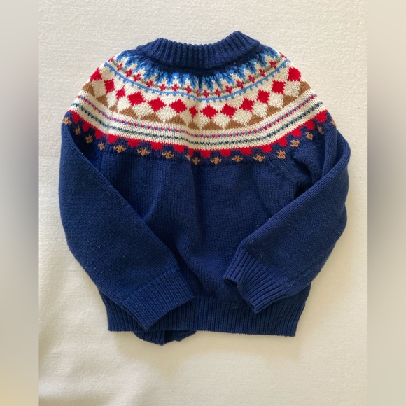 Baby Fair Isle Cardigan - Picture 3 of 3